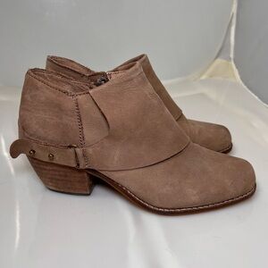 Ming Originals Leather Bootie with Strap size 39